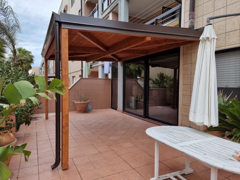 struttura in legno esterna tecnogarden