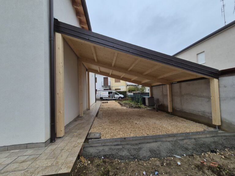 carport in legno tecnogarden cerignola