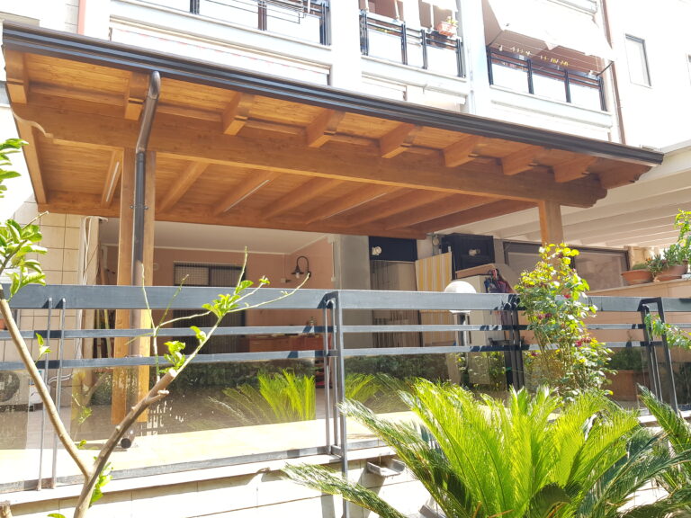 pergolato in legno tecnogarden