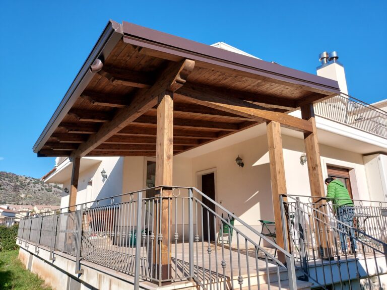pergolato in legno tecnogarden